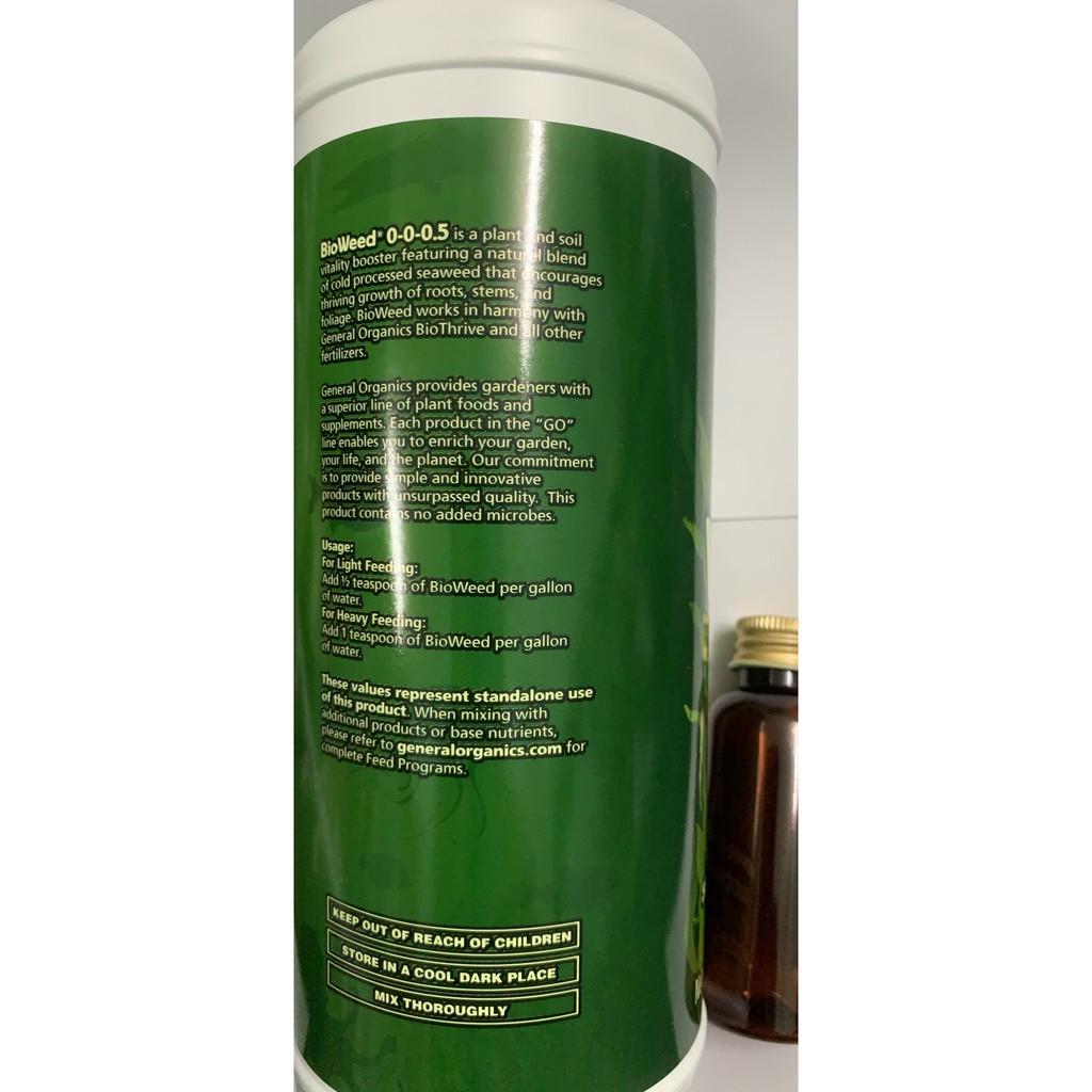 Phân Bón Lá Hữu cơ Rong Biển Cho Phong Lan Con - Cây Mới Đâm Chồi Bio Weed 0 - 0 - 05 lọ chia lẻ 50ml nhập Mỹ