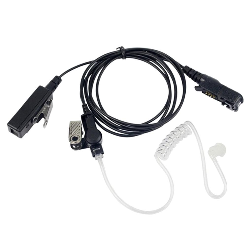 Covert Acoustic Tube Headset/Earpiece PTT Mic for  XPR3300 XPR3500
