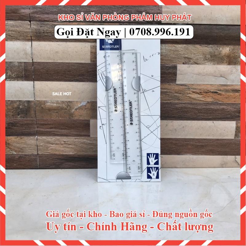 Bộ 2 Thước kẻ 15cm cao cấp STARER trong suốt