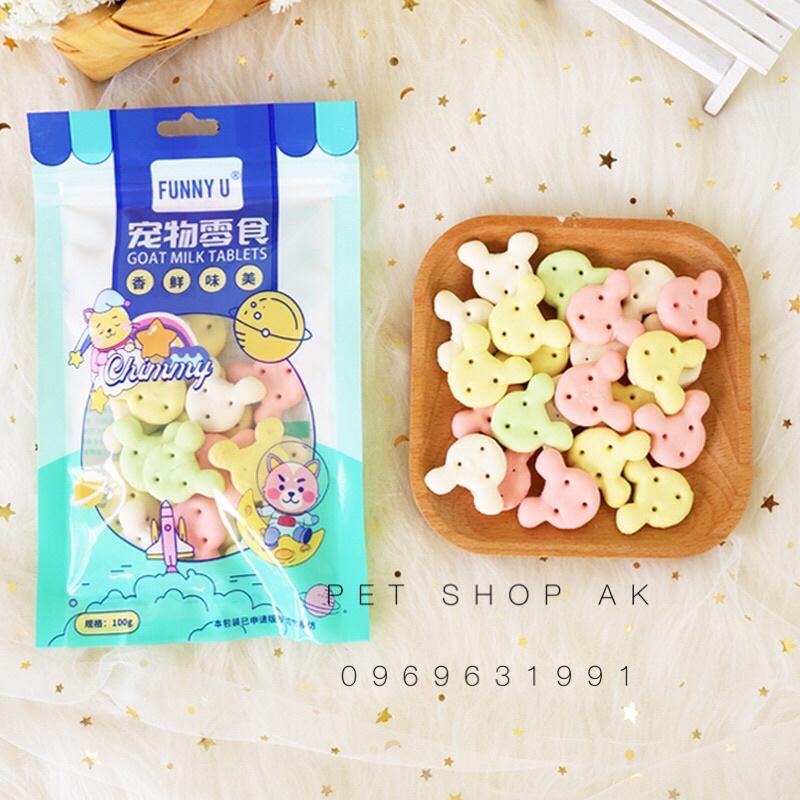 Bánh thưởng sumiho cho chó mèo đủ vị 100g