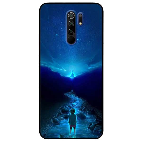 Ốp lưng dành cho Xiaomi Redmi 9 mẫu Cậu Bé Lội Suối