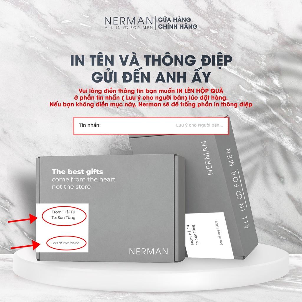Bộ quà tặng nam giới WARM BOX- Sữa tắm gội hương nước hoa 3in1 350ml & Dung dịch vệ sinh nam 50g & Son dưỡng cho nam 4g