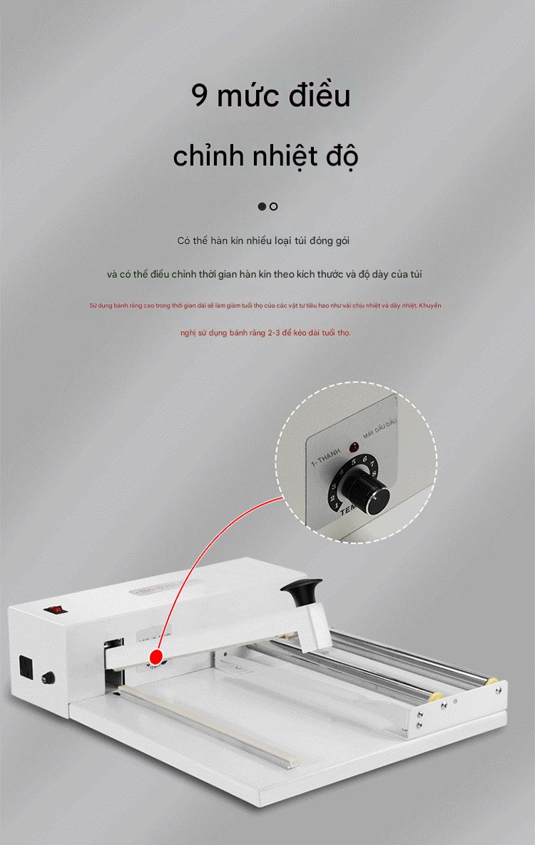 Máy Hàn Miệng Túi & Cắt Màng Co – Đóng Gói Nhanh, Tiện Dụng Cho Cửa Hàng - hàng chính hãng