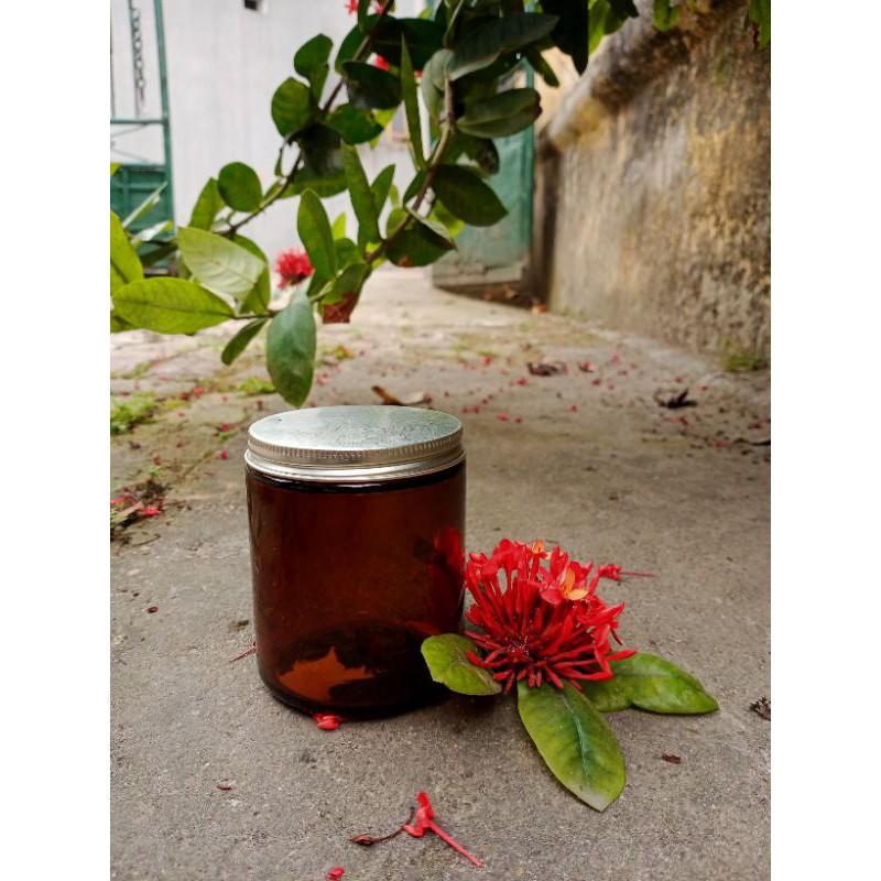 Hũ thủy tinh nâu 250ml