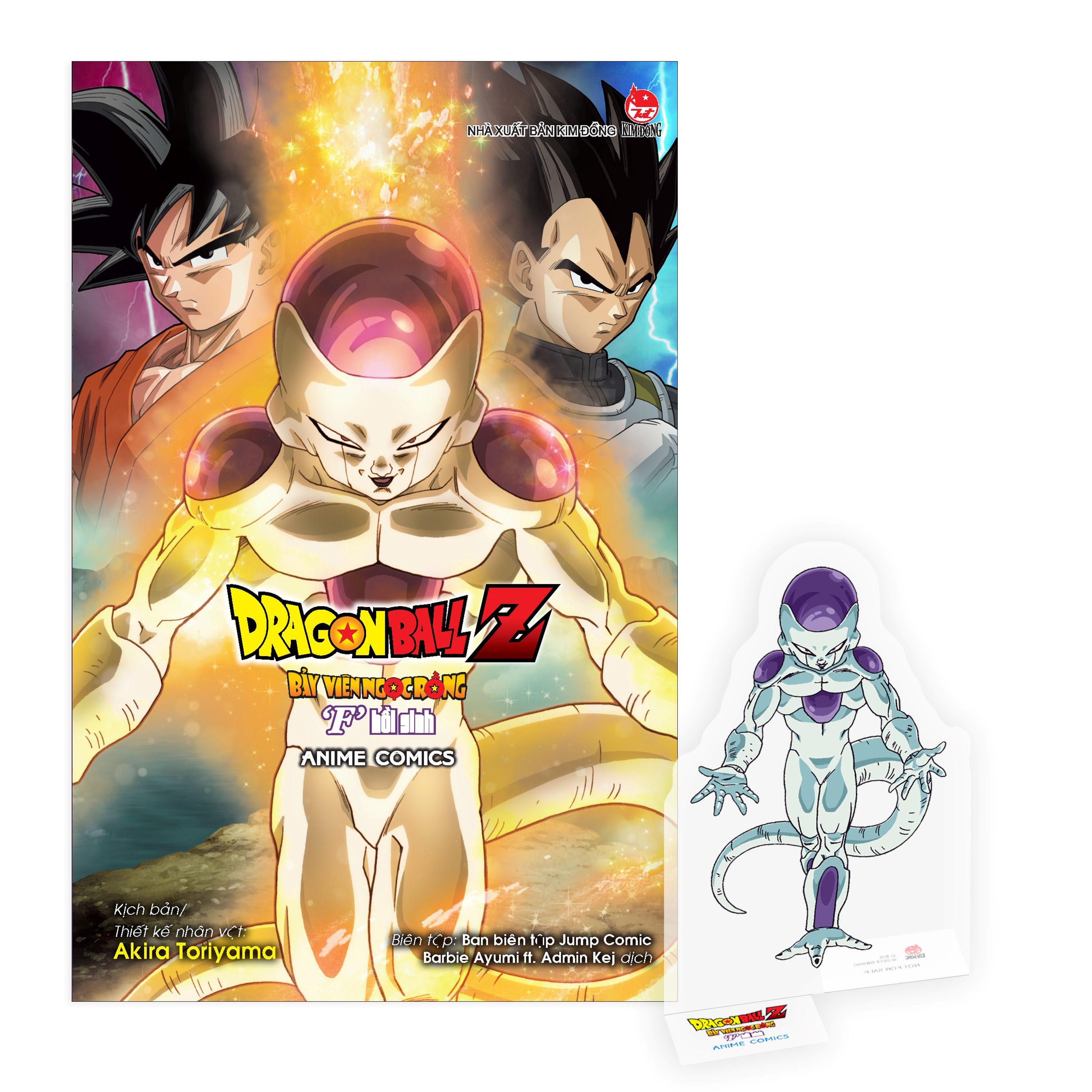 [Anime Comics] Dragon Ball Z - Bảy Viên Ngọc Rồng - &quot;F&quot; Hồi Sinh - Tặng Kèm Standee Ivory