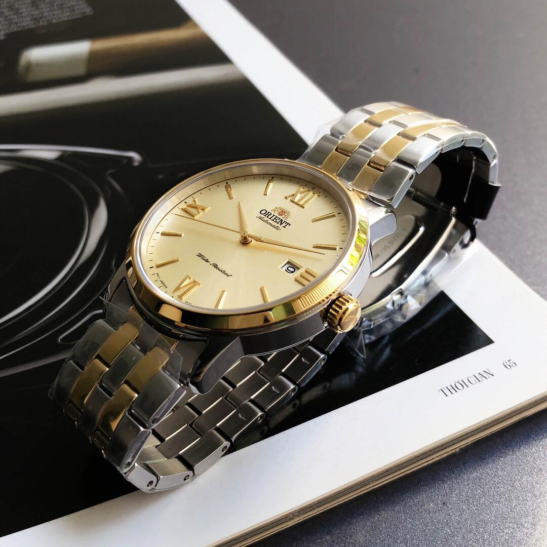 Đồng Hồ Nam Dây Thép Orient Automatic RA-AC0F08G10B