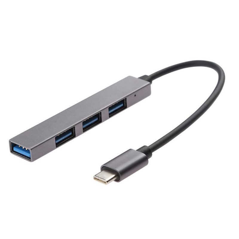 Hub Chia Cổng Type-C Sang USB 3.0 4 Trong 1 5Gbps