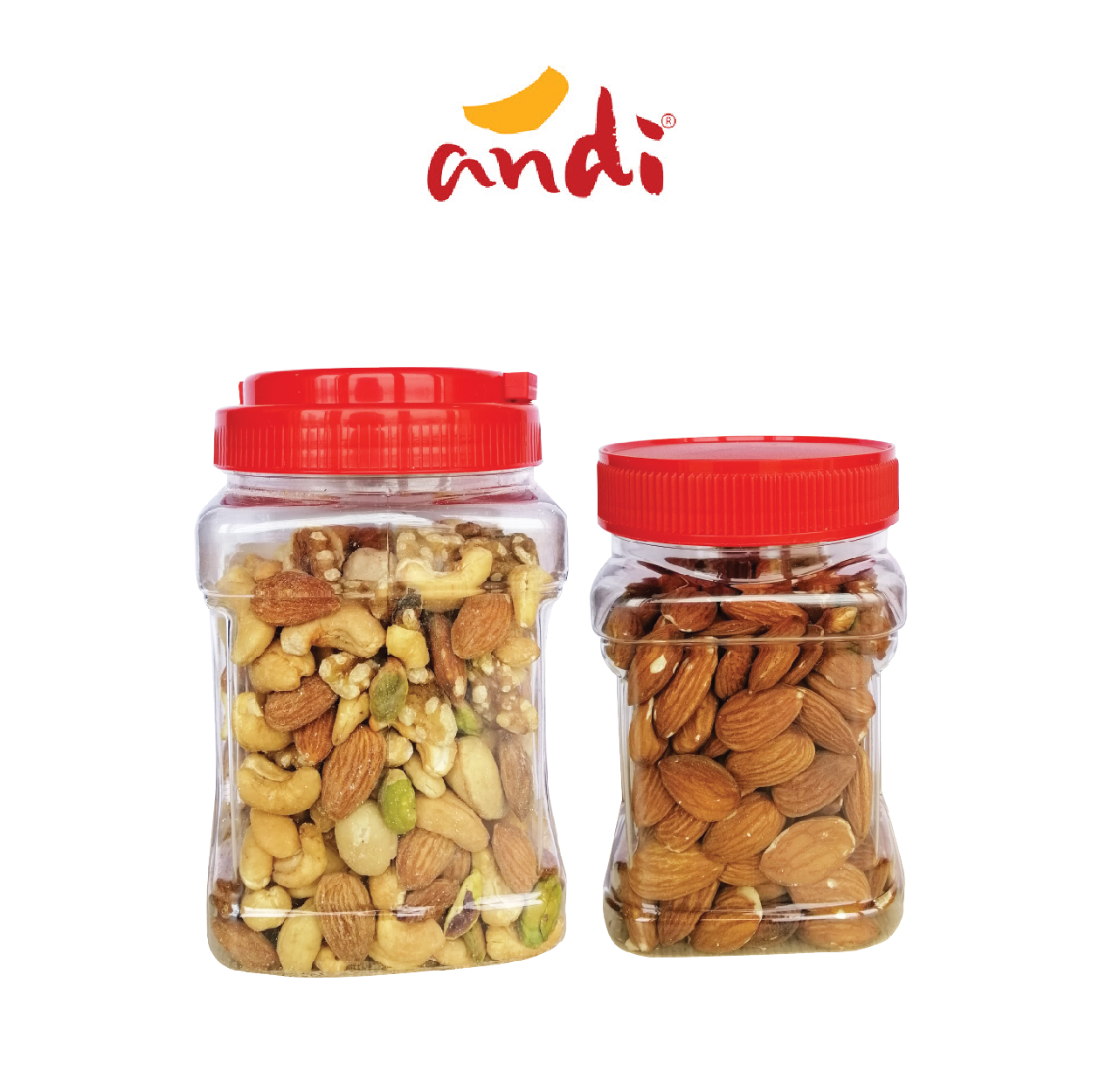 Combo Hạt Hạnh Nhân 227g - Hạt Quý Phi 450g