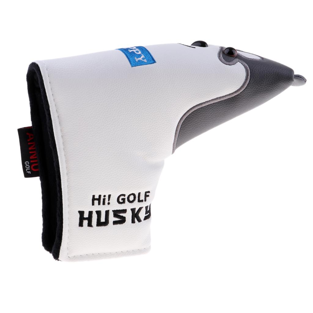 Golf Mallet Putter Headcover L Shape Magnetic Closure for Scotty Cameron