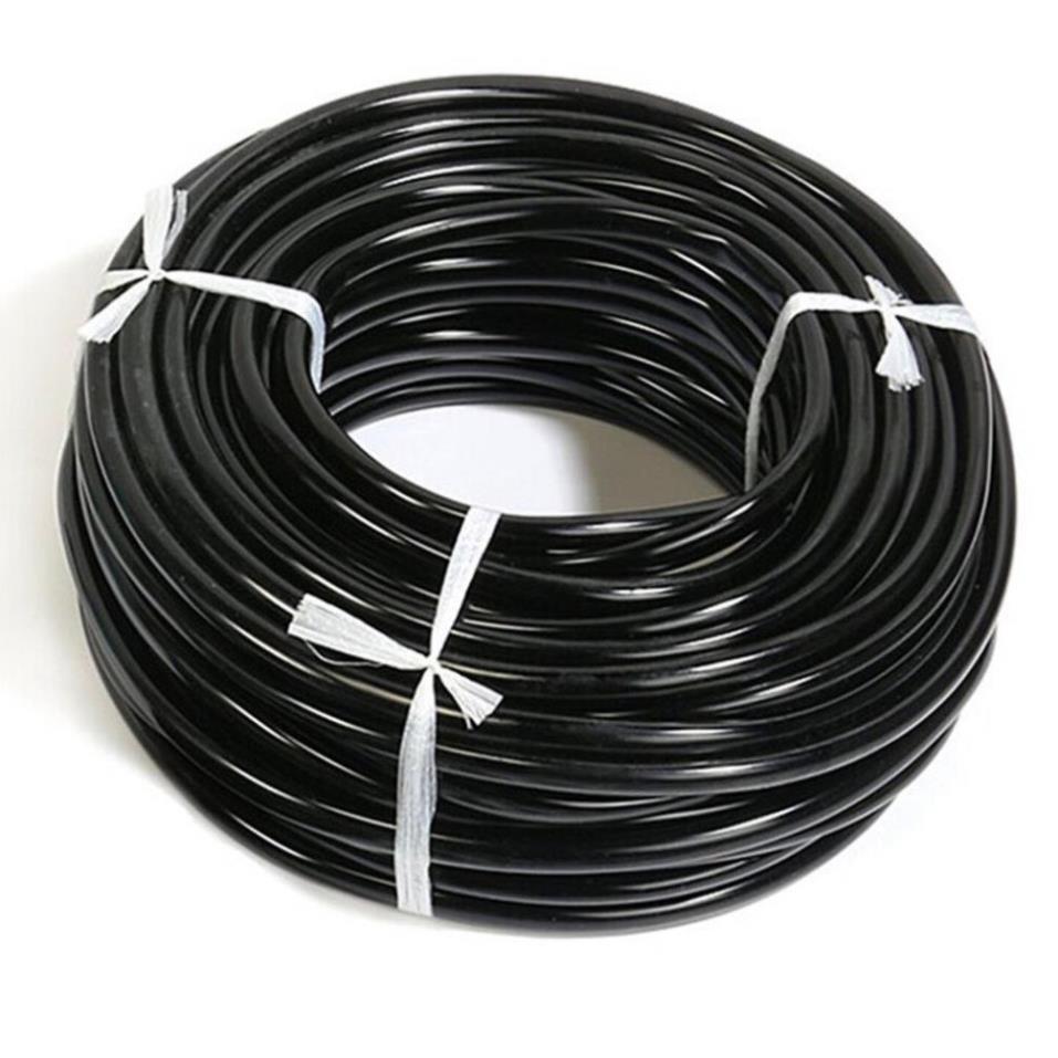 5M-20M ỐNG DÂY TƯỚI CÂY PE ĐEN 6MM - 6LY LOẠI TỐT CHO HỆ THỐNG TƯỚI