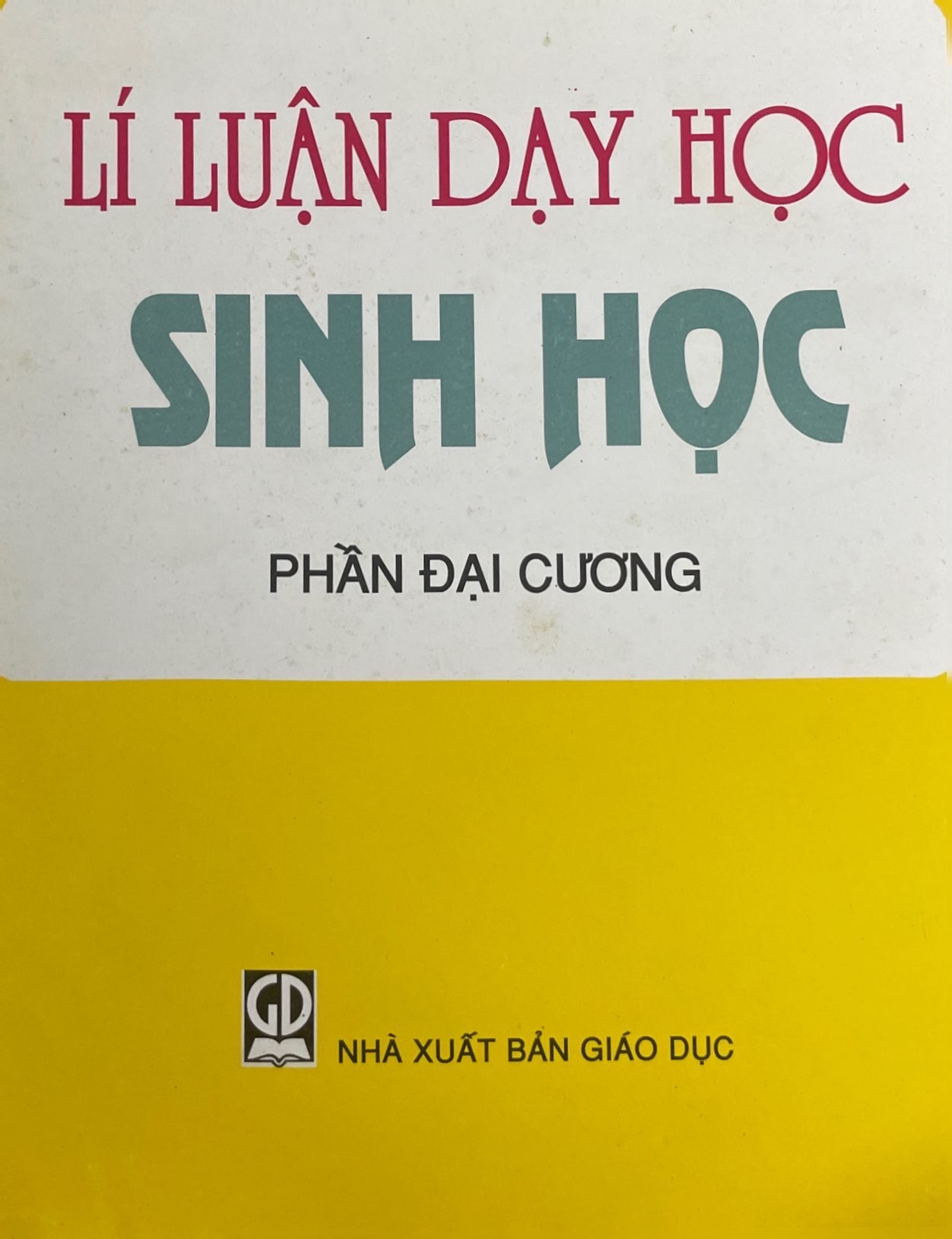 Lí luận dạy học sinh học - phần đại cương