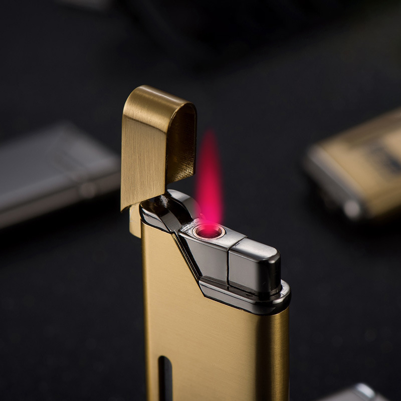 Bật Lửa Khò Broad Lighter BD220 Gas Lộ Thiên Hột Quẹt Khò Tia Lửa Đỏ - Xài Gas