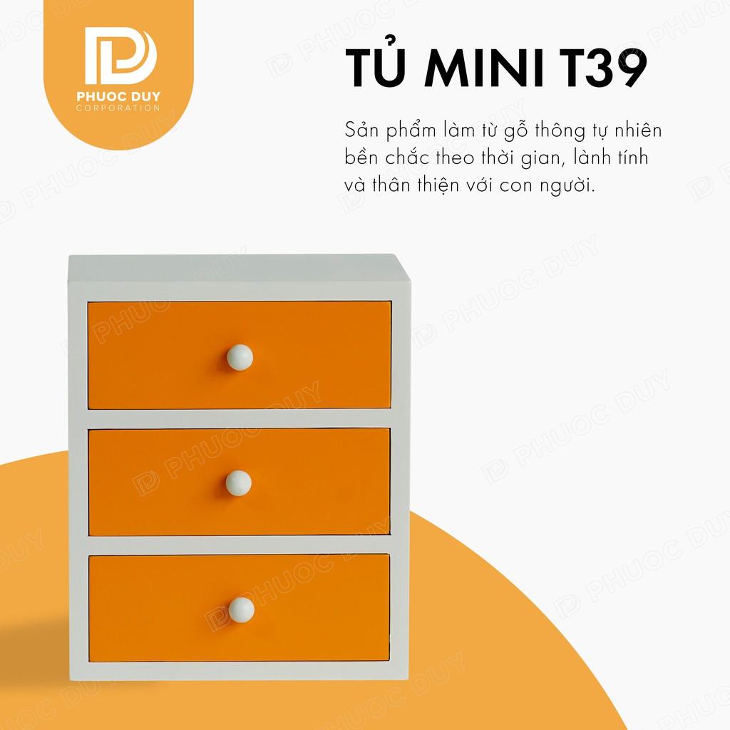 Tủ mini để bàn đa năng - Tủ nữ trang mỹ phẩm T39