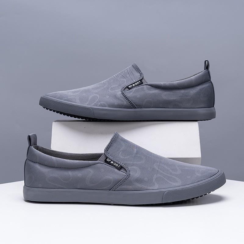 Giày lười nam - Slip on nam vải - Mã A2201