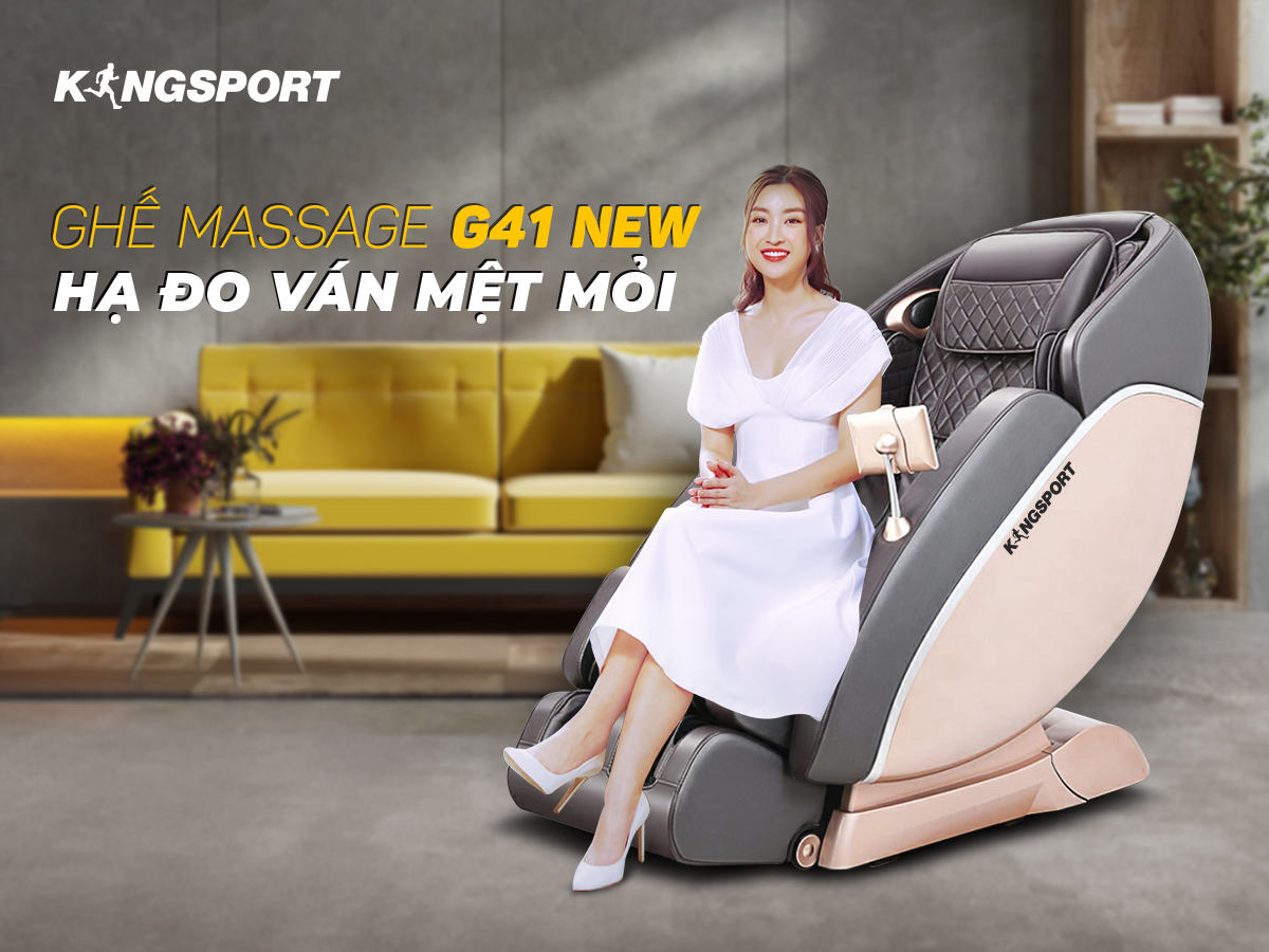 Ghế massage toàn thân G41 New công nghệ 3D