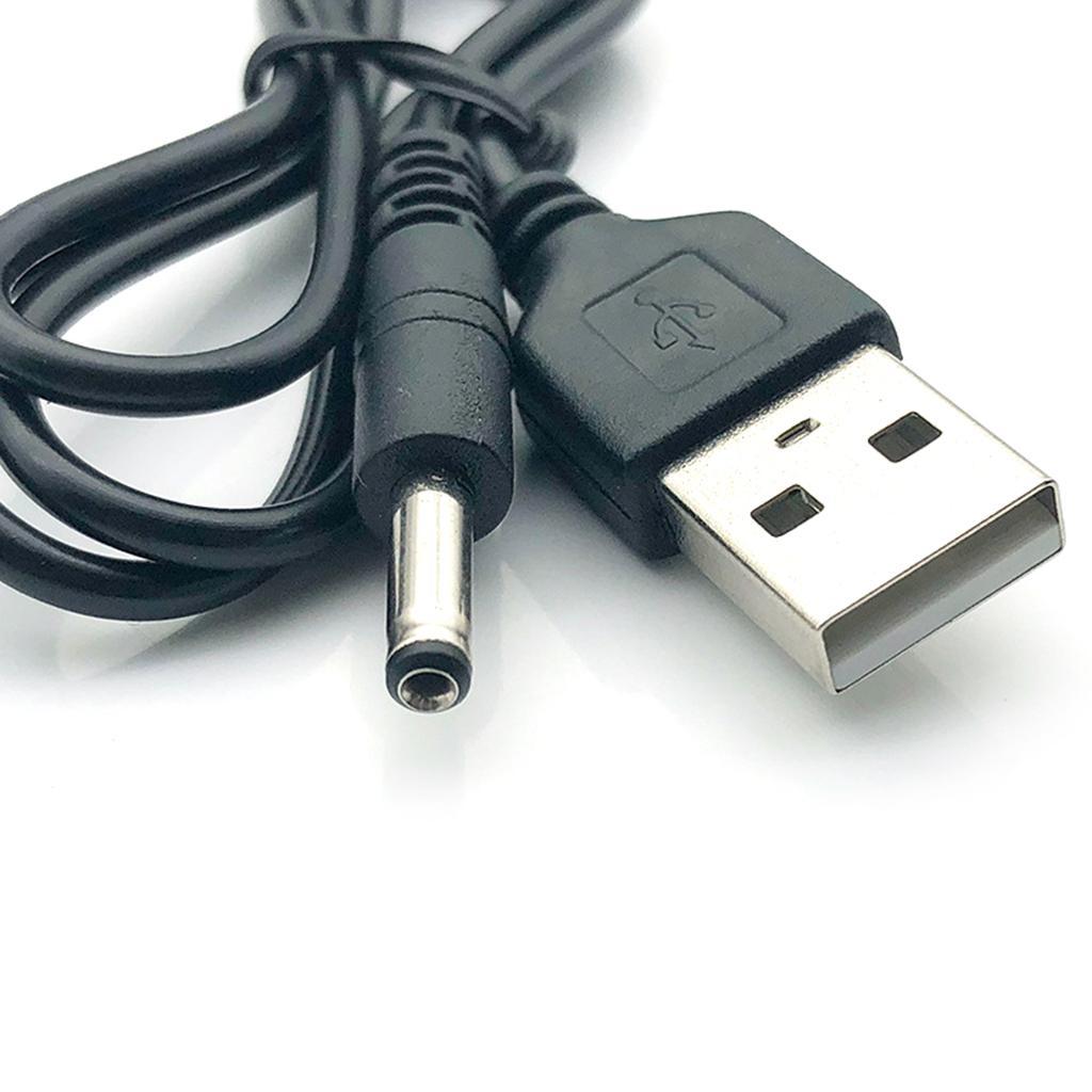 Converter USB Cable DC 5V to 2.0 * 3.5 Mm Universal Male