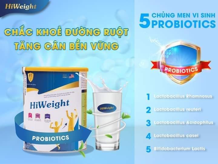 Sữa Hiweight Tăng Cân 650G