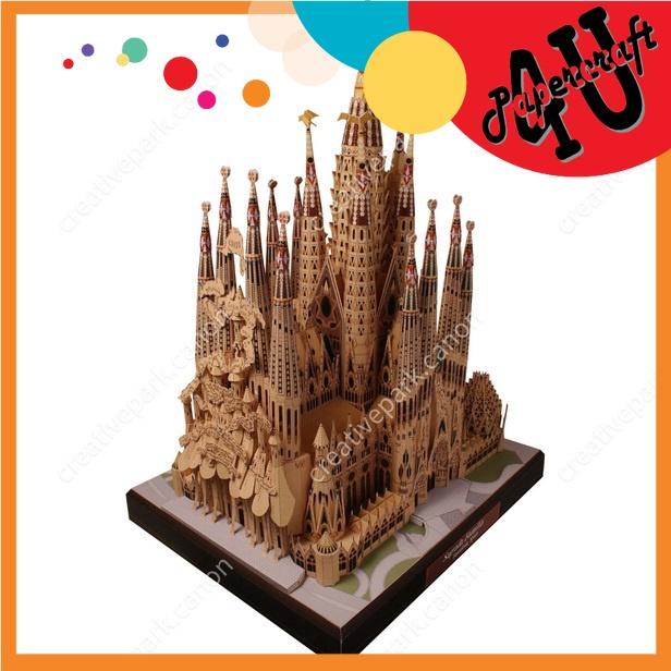 Mô hình nhà thờ Sagrada Familia