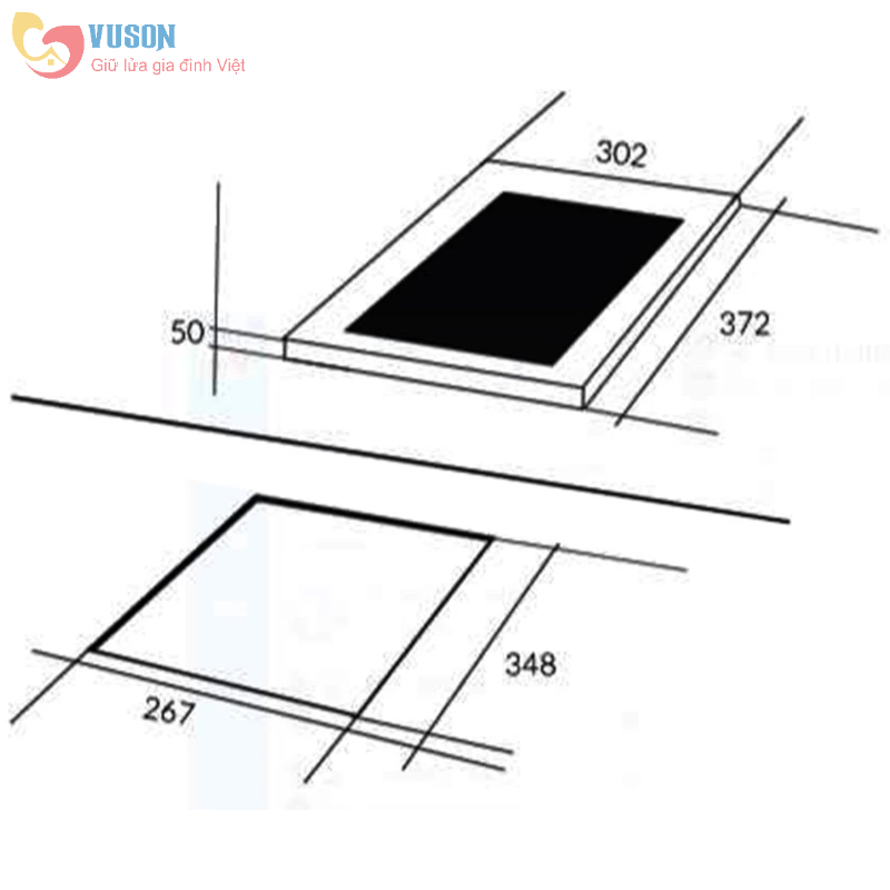 Bếp Từ Eurosun EU-T199 - Hàng chính hãng