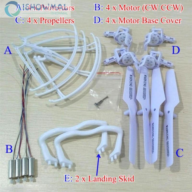 Bộ Phụ Kiện Thay Thế Cho Syma X5 X5C Rc Drone Quadcopter