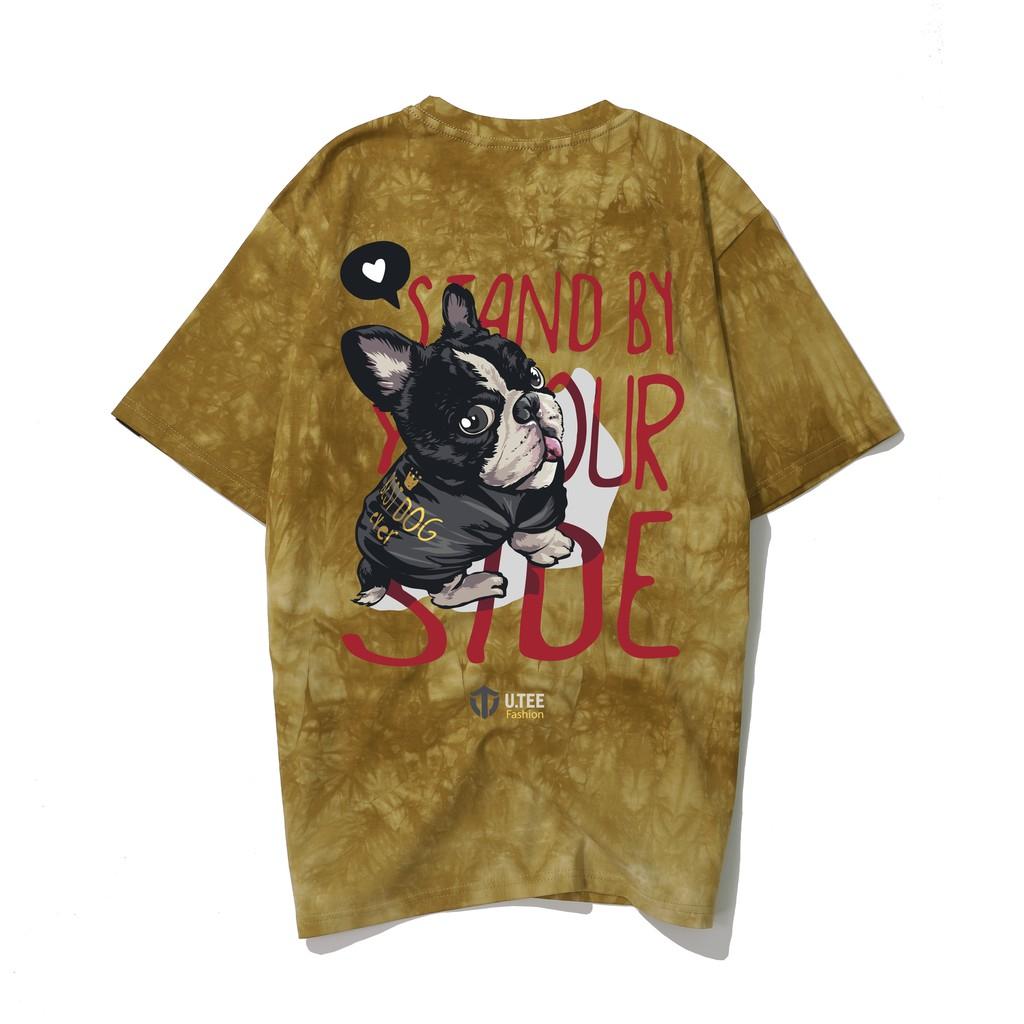 Áo Loang Thun 100% Cotton Unisex Tay Lỡ Form Rộng - The Best Dog