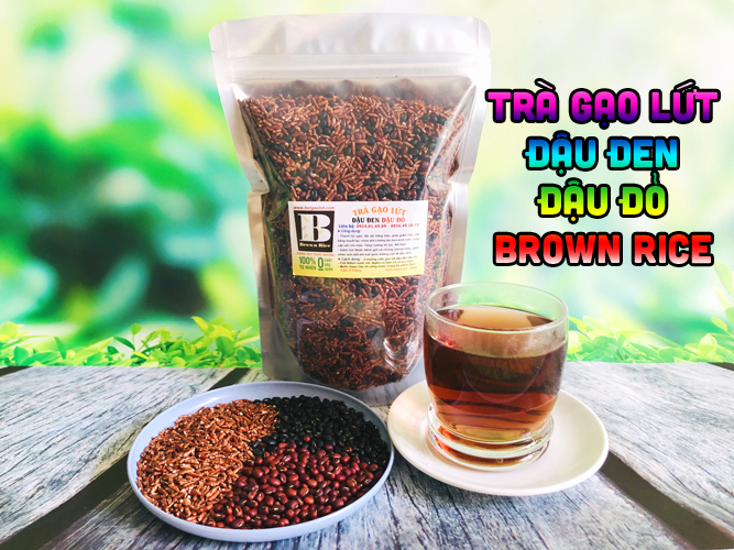 TRÀ GẠO LỨT ĐẬU ĐEN ĐẬU ĐỎ (800GR)