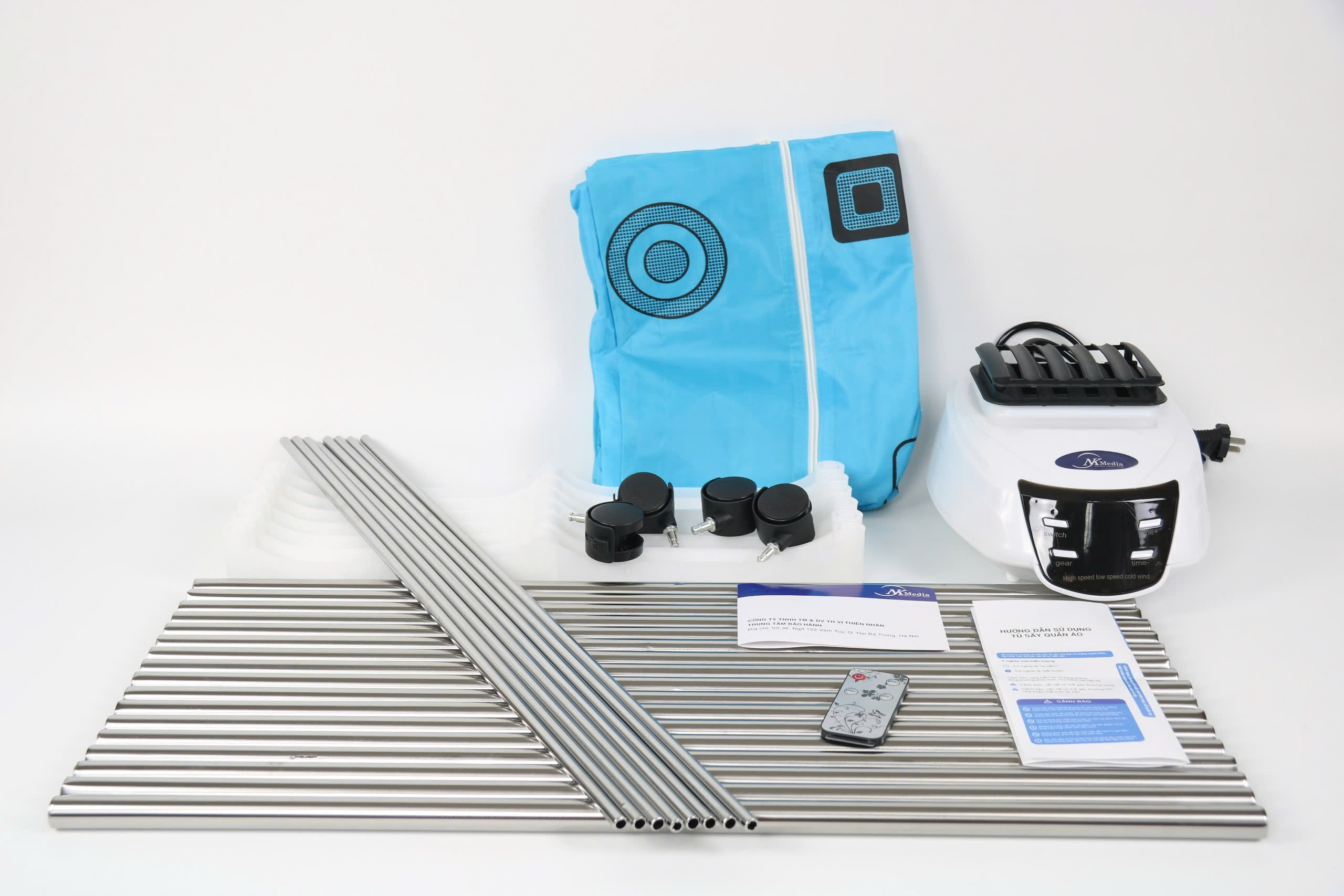 Tủ Sấy Quần Áo NK Media MD-CD0216 (Kèm Điều Khiển) - Hàng Chính Hãng