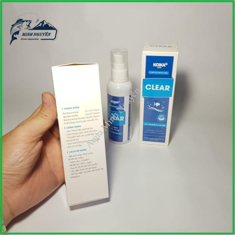VI SINH KOIKA CLEAR | VI SINH XỬ LÝ NƯỚC CHUYÊN DÙNG CHO CÁ VÀ TÉP CẢNH CAO CẤP
