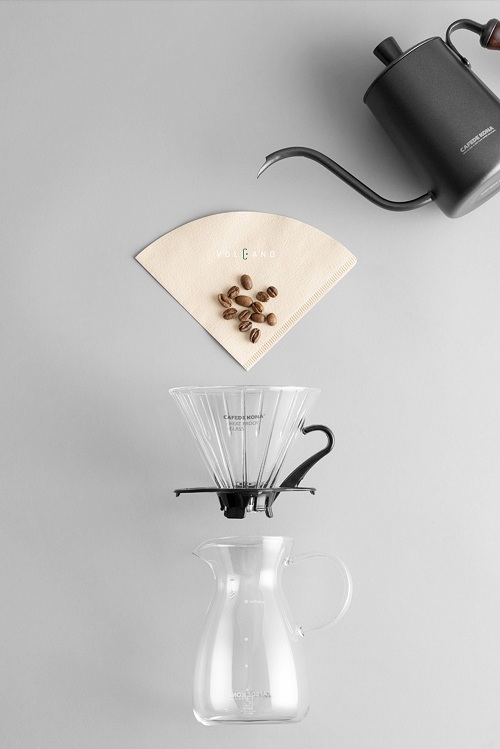 Giấy lọc V60 không tẩy trắng Made in Japan CAFE DE KONA