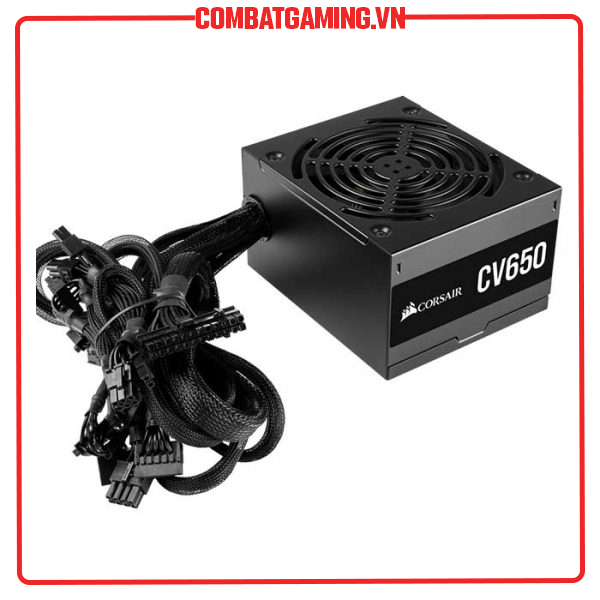 Nguồn Corsair CV650 650W 80 Plus Bronze - Hàng Chính Hãng