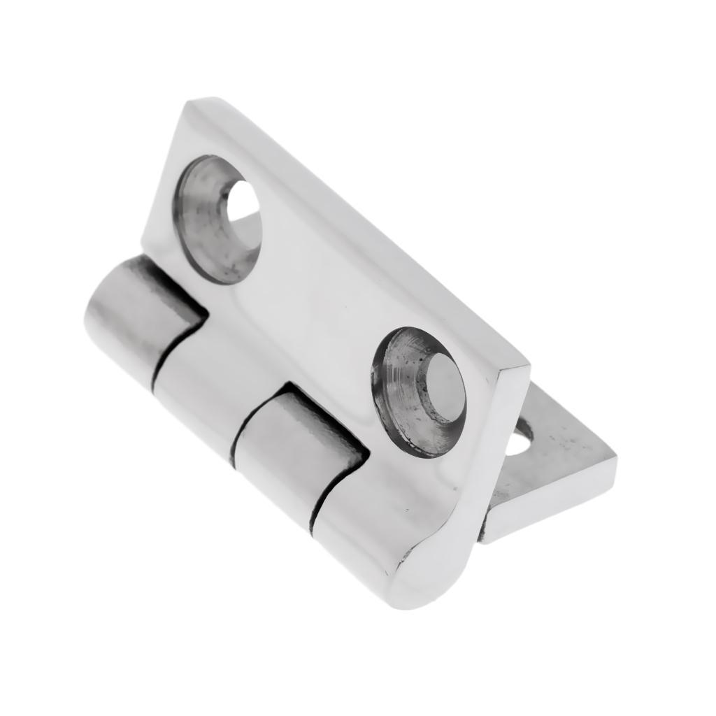 Folding High Polished Solid Cast Stainless Steel Butt Hinge Drawer Door Cabinet Cupboard Hardware 38mm/50mm