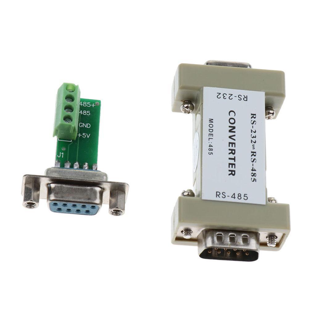 RS232 to RS485 Serial Communication Data Converter Adapter 600W Anti-surge