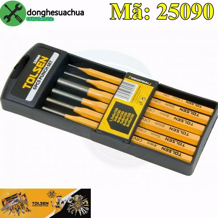 Bộ dùi đục 6 cây Tolsen 25090 kích thước 150mm