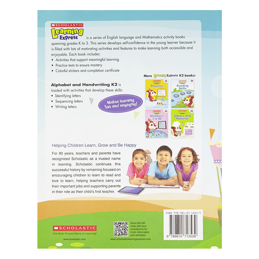 Learning Express K2: Alphabet And Handwriting