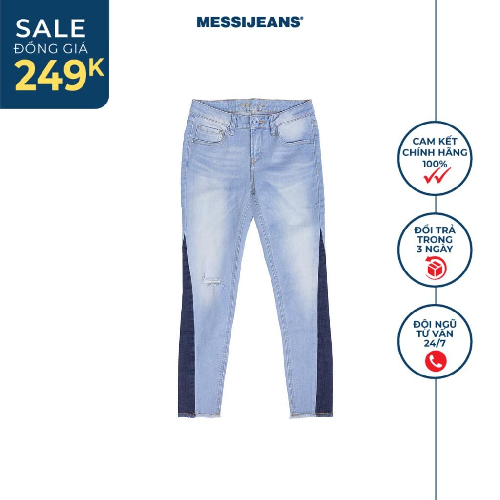 Quần jeans lửng nữ ống ôm MESSI SJW-659-18