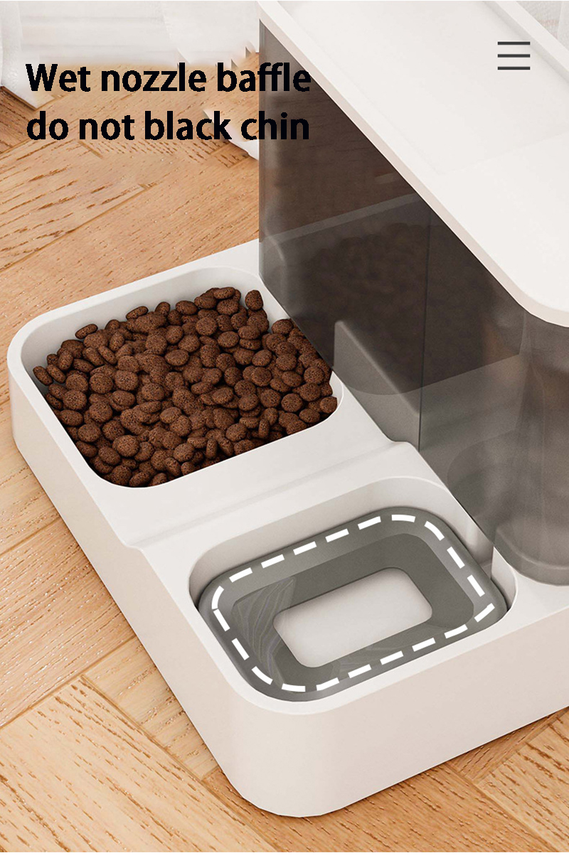 Máy cấp thức ăn, nước uống cho chó mèo Automatic Pet Feeder