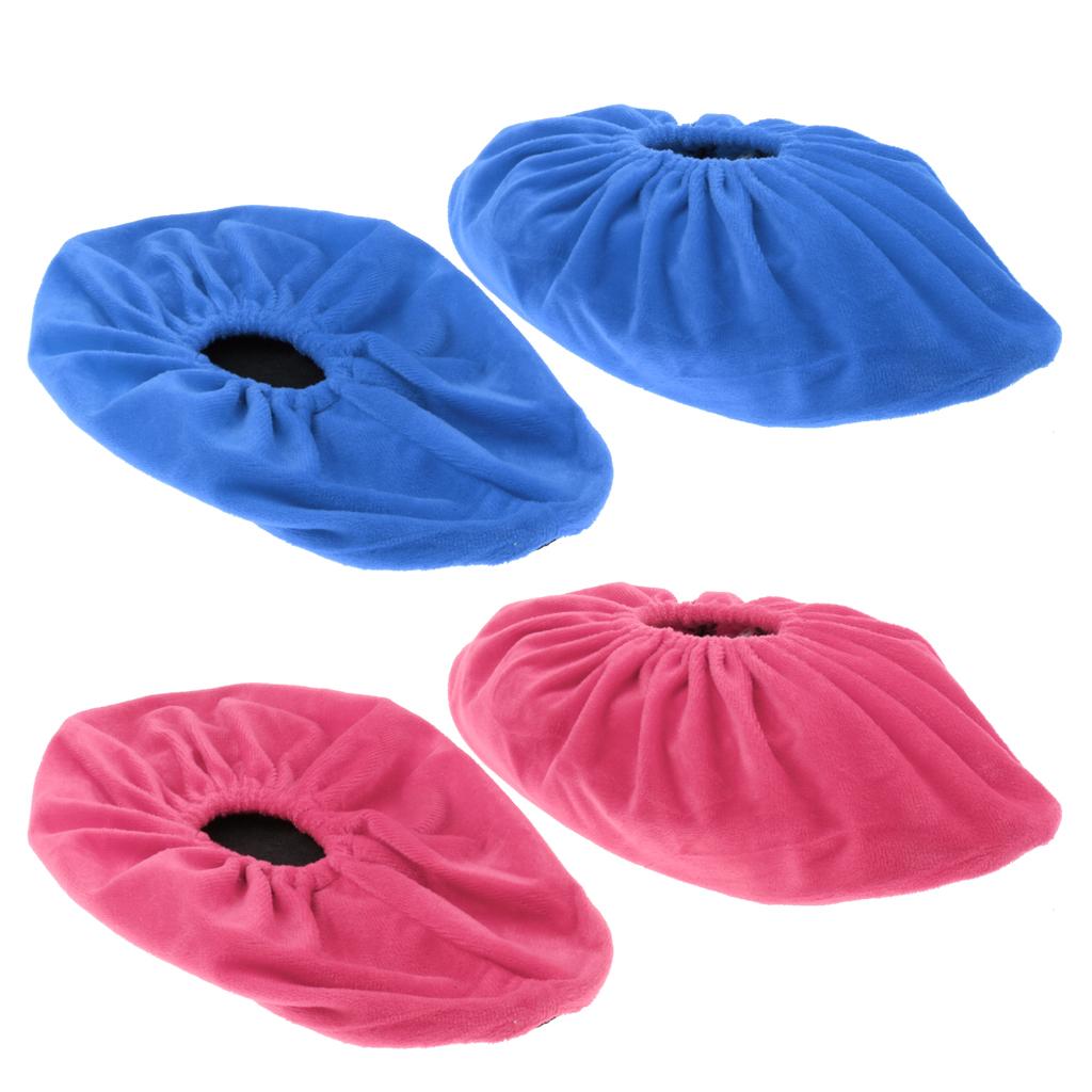 2 Pairs Premium Shoe Covers Waterproof Washable Reusable Non Slip Overshoes