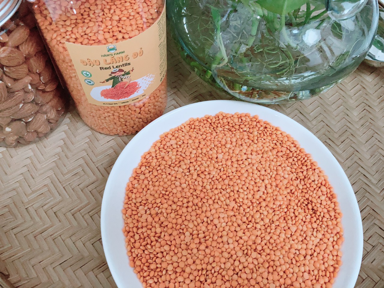 Đậu lăng đỏ Ấn Độ không biến đổi gen_Red Lentils from India non GMO
