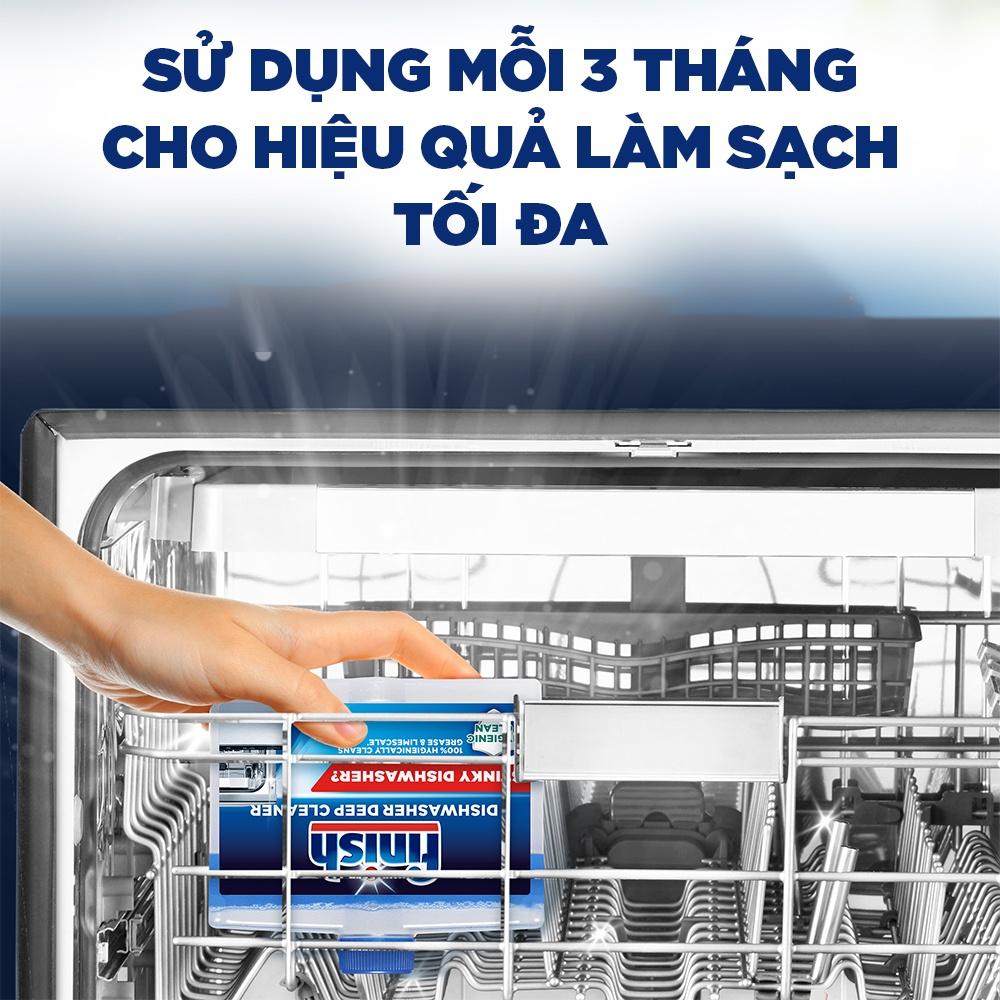 Dung Dịch Tẩy Rửa Máy Rửa Chén Bát Finish Dishwasher Deep Cleaner - chai 250ML