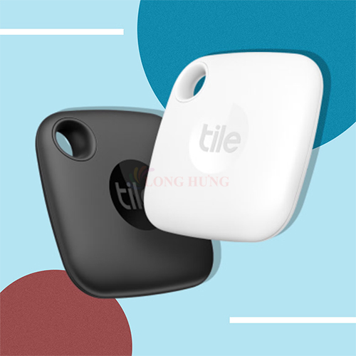 Bộ 2 thiết bị theo dõi thông minh Tile Mate - Đen/Trắng - Hàng chính hãng