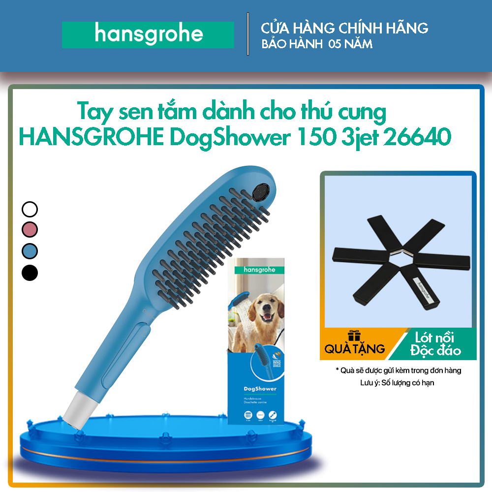 Tay sen tắm dành cho thú cưng hansgrohe DogShower 150 3jet 26640