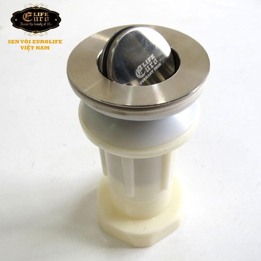 Bộ xả lật Inox ống lò xo linh hoạt Eurolife EL-BXL 01