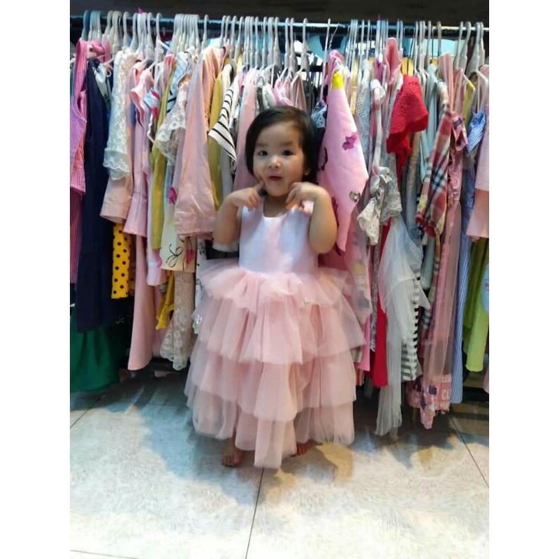 THANH LÝ TOÀN SHOP - Đầm công chúa 4 tầng Momkid