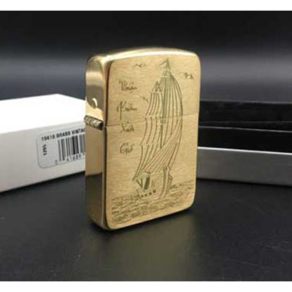 Bật Lửa ZIPPO 1941B KHẮC THUẬN BUỒM XUÔI GIÓ 13 – 1941B.TBXG13