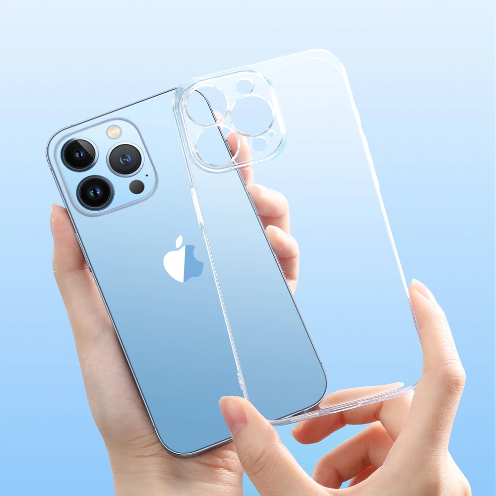 Ốp lưng bảo vệ camera cho iPhone 14 Pro (6.1 inch) trong suốt siêu mỏng 1.5mm hiệu Memumi Glitter độ trong tuyệt đối, chống trầy xước, chống ố vàng, tản nhiệt tốt - hàng nhập khẩu