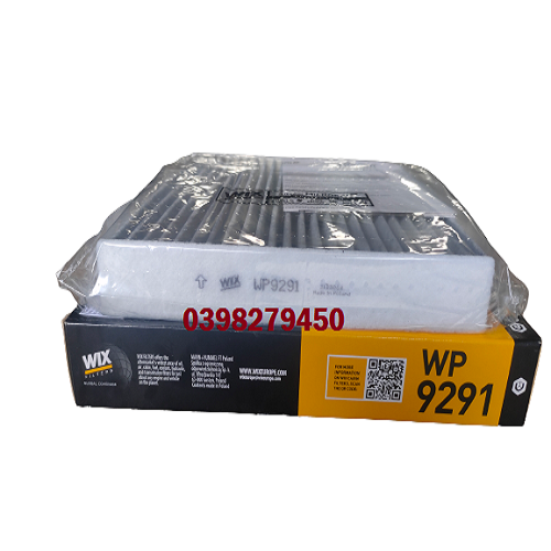 LỌC GIÓ ĐIỀU HÒA WIX CHO TOYOTA, LAND ROVER WP9291 (MÃ:CUK1919;87139-02020;87139-YZZ08;87139-50060;87139-30070;LR036369)