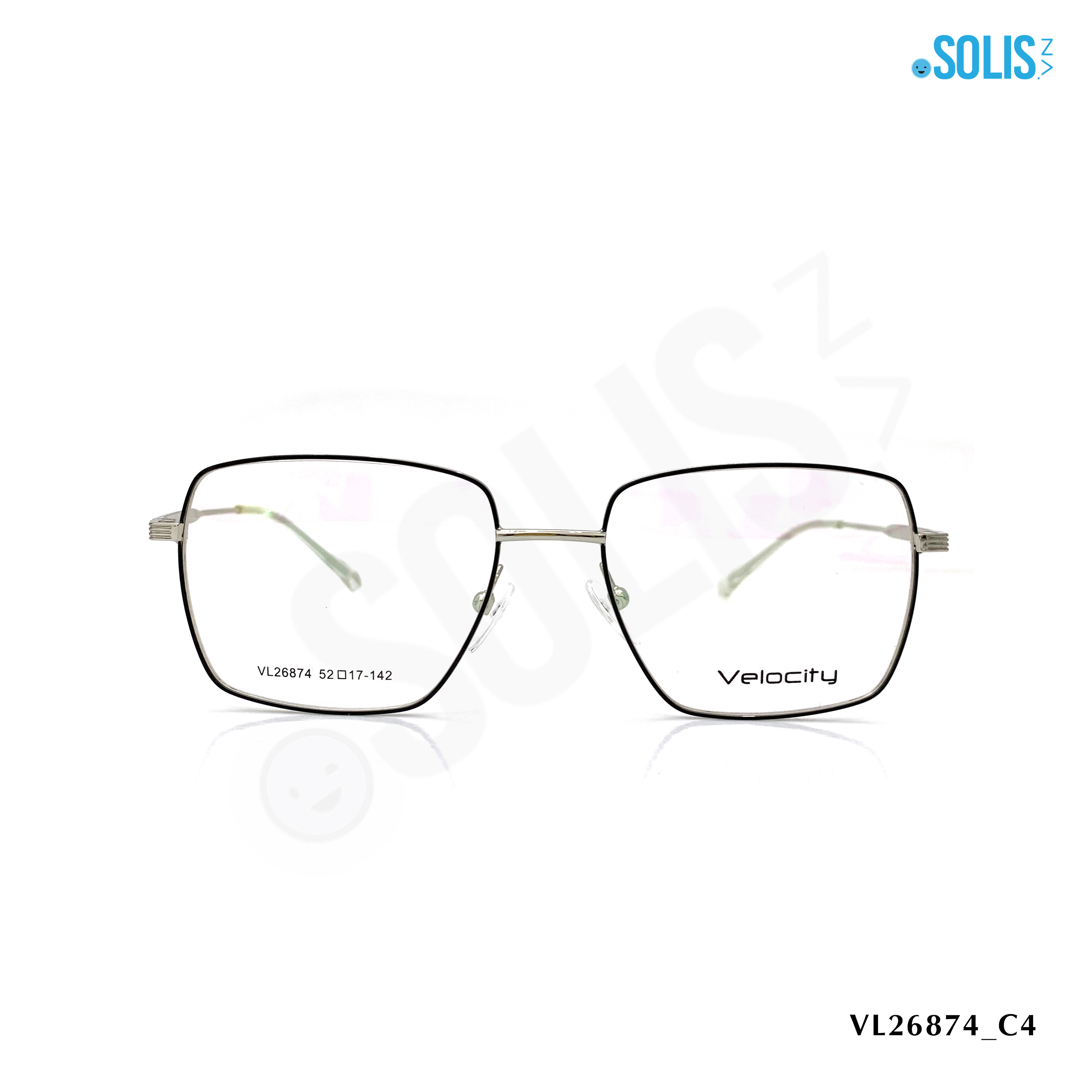 Gọng kính KL hiệu Velocity VL27133 - KÍNH KIM LOẠI HIỆU VELOCITY VL27133/26874 KÍCH THƯỚC 52-17-142