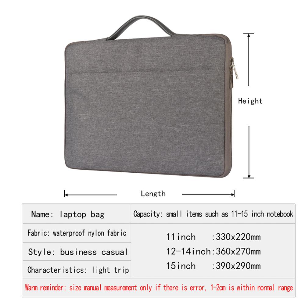 Laptop Sleeve Bag Notebook Case for Lenovo ThinkPad 11e/13/ThinkPad T440/T460s/T470s/T480s/X1/Yoga 710/720 Laptop Accessories
