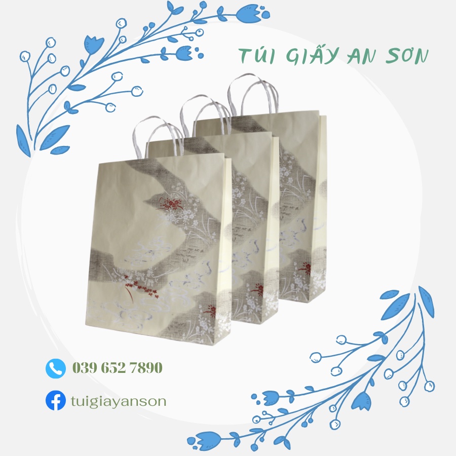 Túi Giấy Đựng Quà Siêu Xinh KT 31.5x11x38.5 cm