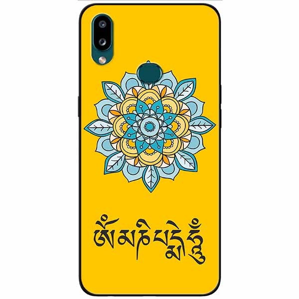 Ốp lưng in cho Samsung A10s Mẫu Om Mani Padme Hum
